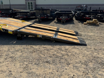 New 2026 Behnke FB8X33SDPT-50L Flatbed Trailer