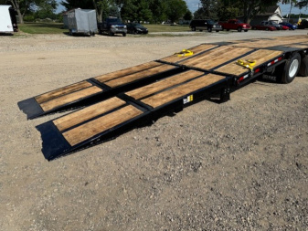 New 2026 Behnke FB8X33SDPT-50L Flatbed Trailer