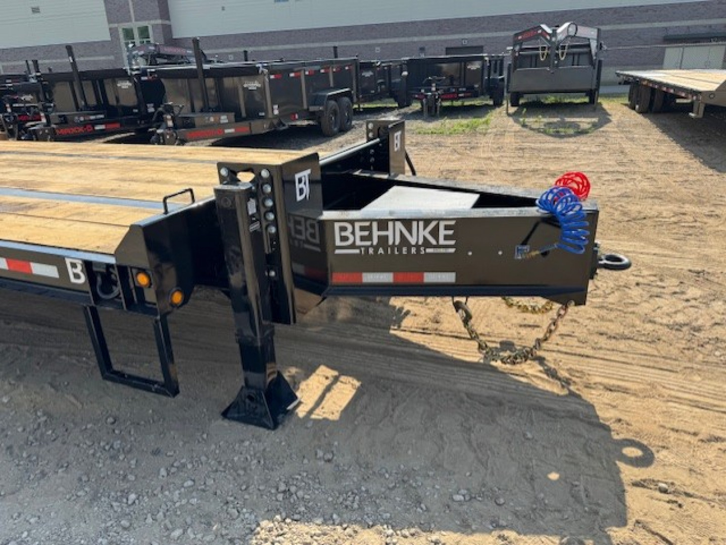 New 2026 Behnke FB8X31SDPT-40L Flatbed Trailer