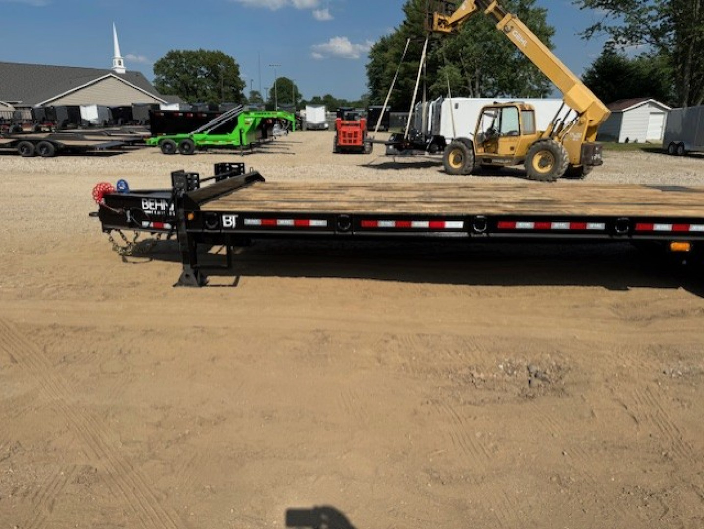 New 2026 Behnke FB8X31SDPT-40L Flatbed Trailer
