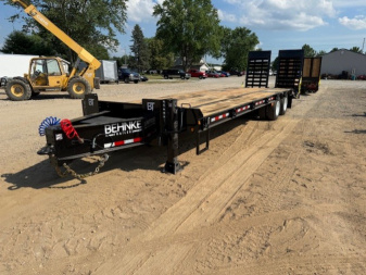New 2026 Behnke FB8X31SDPT-40L Flatbed Trailer