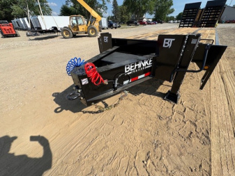 New 2026 Behnke FB8X31SDPT-40L Flatbed Trailer