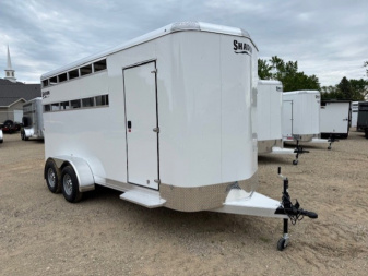 New 2025 Shadow 60170STK-3SL-BP Horse Trailer