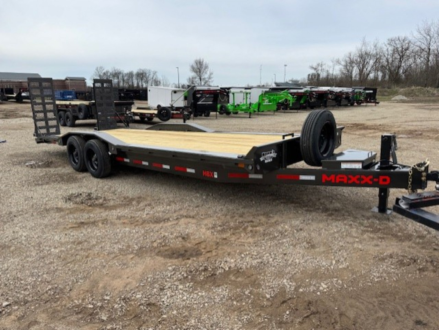 New 2025 MAXXD H8B10224 Equipment Trailer