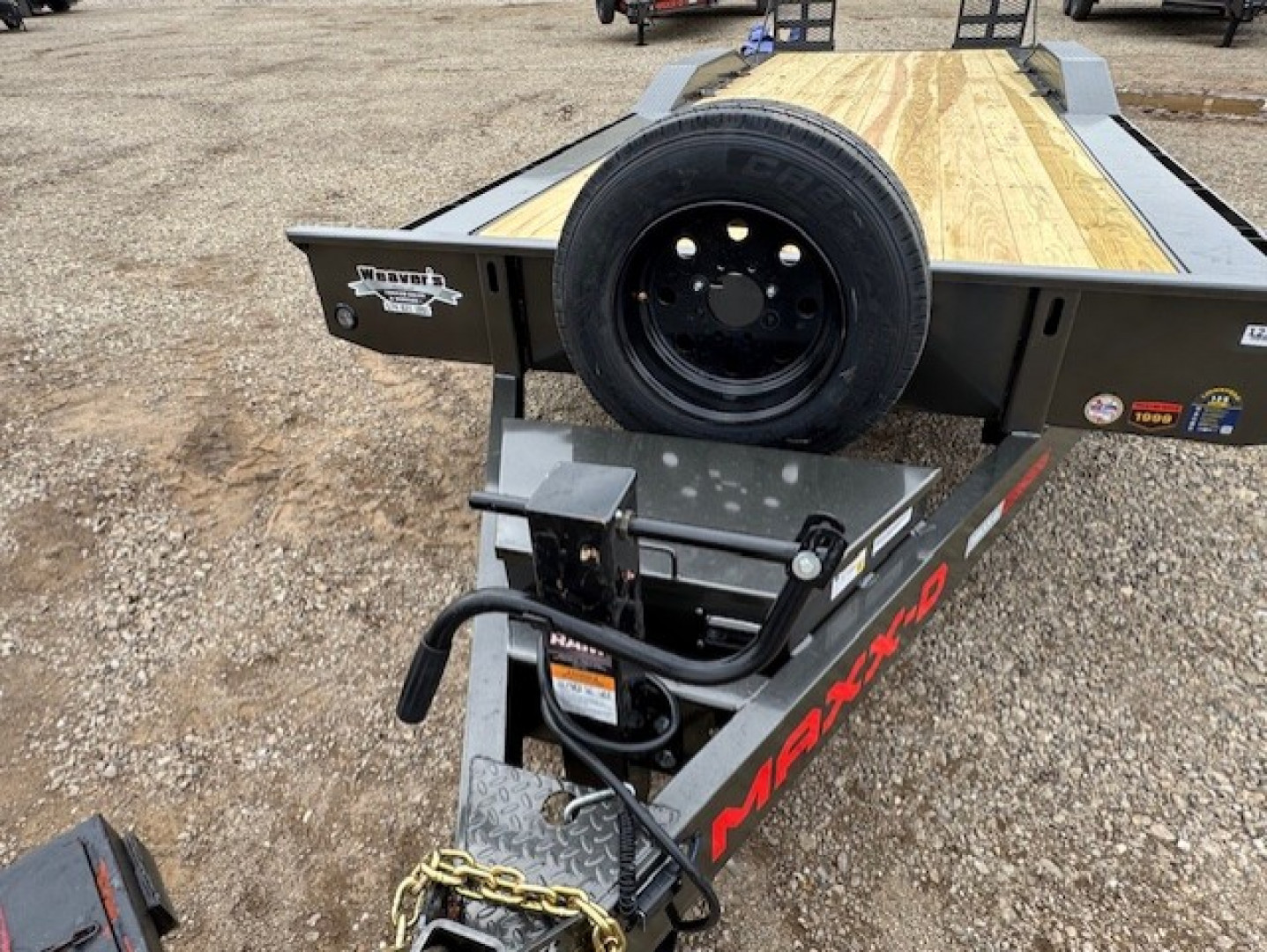 New 2025 MAXXD H8B10224 Equipment Trailer