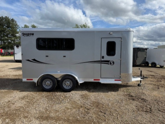 New 2026 Shadow 69170W-3SL-BP Horse Trailer
