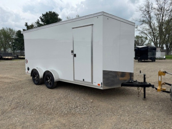 New 2025 United Trailers UJ-716TA35-8.5 Cargo / Enclosed Trailer