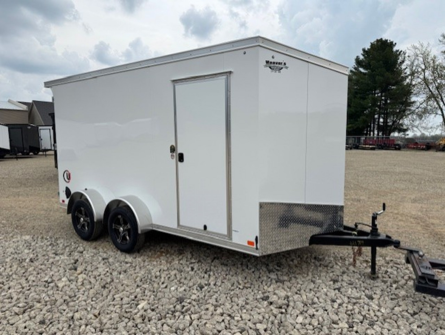 New 2025 United Trailers UJ-714TA35-8.5 Cargo / Enclosed Trailer