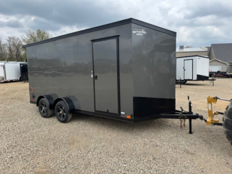 New 2025 United Trailers UJ-716TA35-8.5 Cargo / Enclosed Trailer
