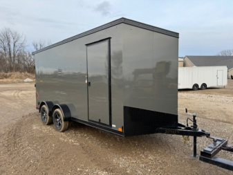 New 2025 United Trailers UJ-716TA35-8.5 Cargo / Enclosed Trailer