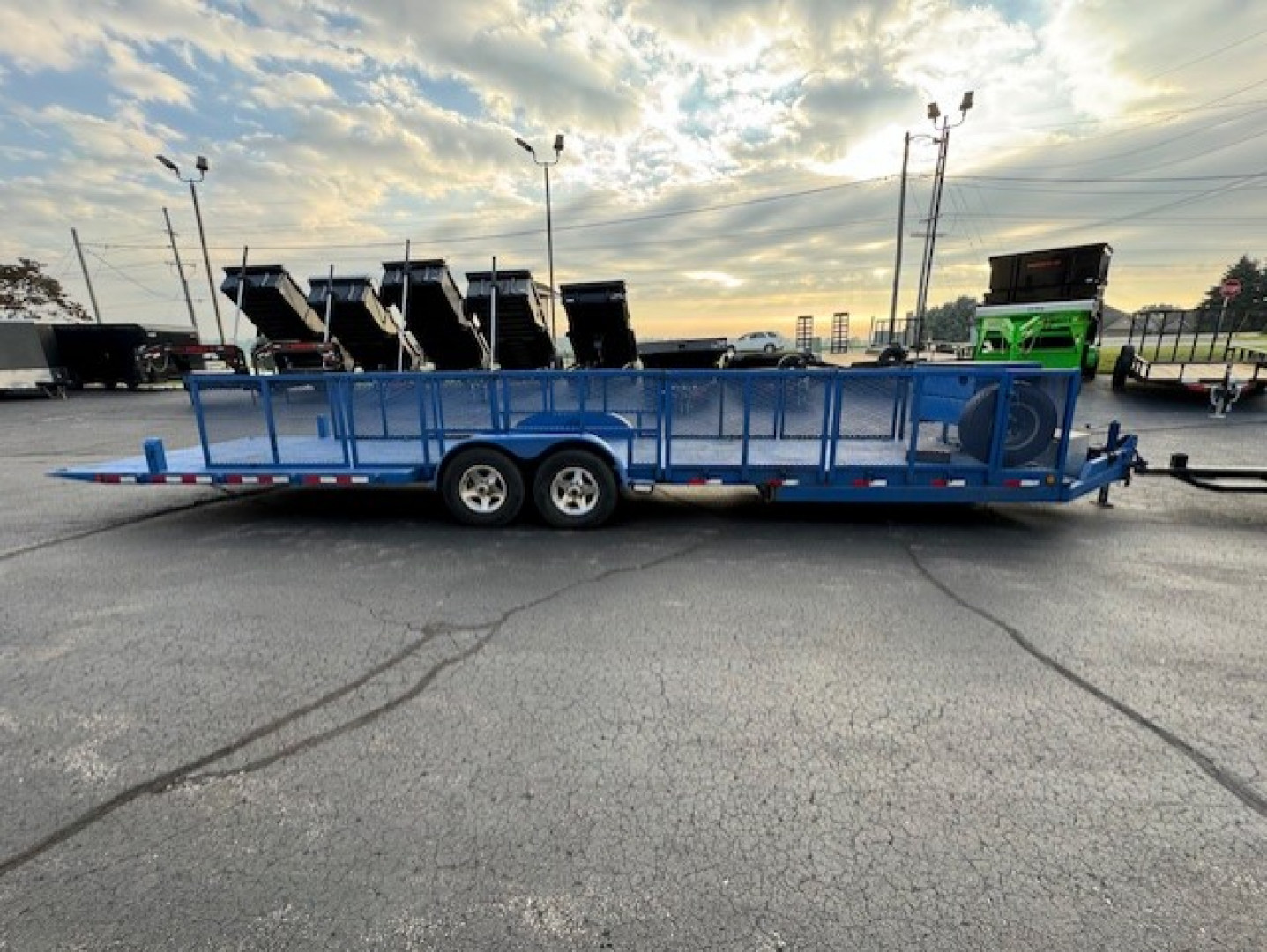Used 2005 JBE 2AX Tilt Trailer