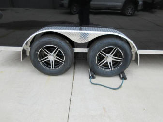 New Impact Trailers 7'X14' TREMOR FLAT TOP SLOPED V NOSE Cargo / Enclosed Trailer