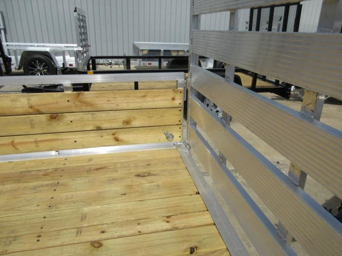 New 2025 Sure-Trac 6 X 10 Aluminum Tube Top Three Board  3K Idler