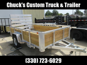New 2025 Sure-Trac 6 X 10 Aluminum Tube Top Three Board  3K Idler