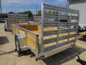 New 2025 Sure-Trac 6 X 10 Aluminum Tube Top Three Board  3K Idler