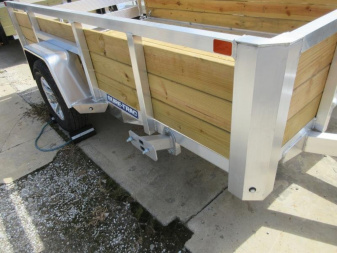 New 2025 Sure-Trac 6 X 10 Aluminum Tube Top Three Board  3K Idler
