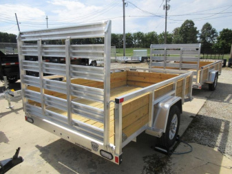 New 2025 Sure-Trac 6 X 10 Aluminum Tube Top Three Board  3K Idler