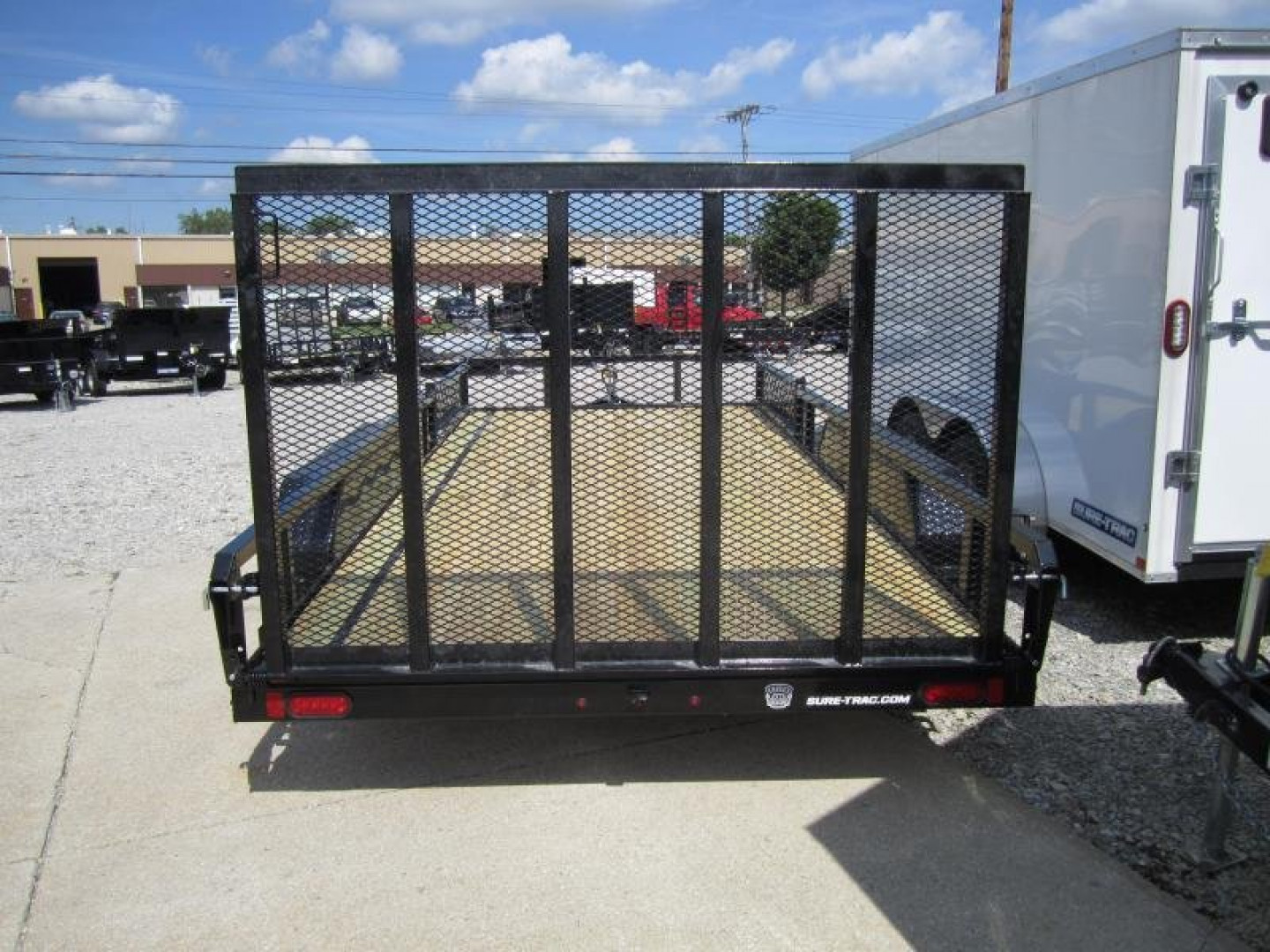 New Sure-Trac 7 X 16 Tube Top ATV  7K Tandem