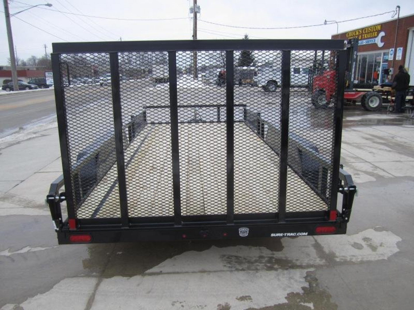 New Sure-Trac 7 X 16 Tube Top ATV  7K Tandem