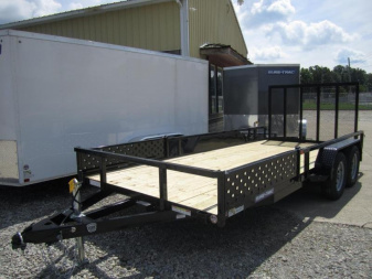 New Sure-Trac 7 X 16 Tube Top ATV  7K Tandem