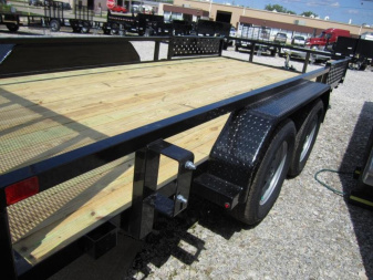 New Sure-Trac 7 X 16 Tube Top ATV  7K Tandem