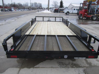 New Sure-Trac 7 X 16 Tube Top ATV  7K Tandem