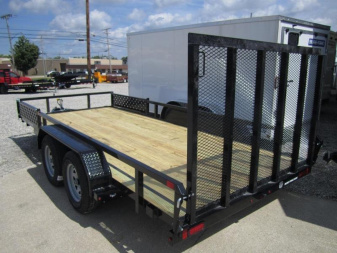 New Sure-Trac 7 X 16 Tube Top ATV  7K Tandem