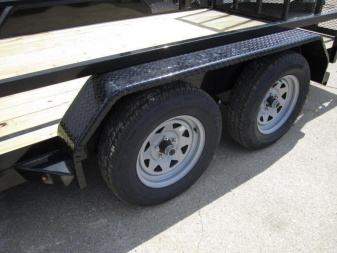 New Sure-Trac 7 X 16 Tube Top ATV  7K Tandem