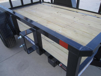 New Sure-Trac 5 X 8 Tube Top Utility  3K Idler