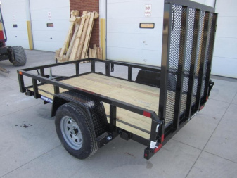 New Sure-Trac 5 X 8 Tube Top Utility  3K Idler