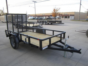 New Sure-Trac 5 X 10 Tube Top Utility  3K Idler