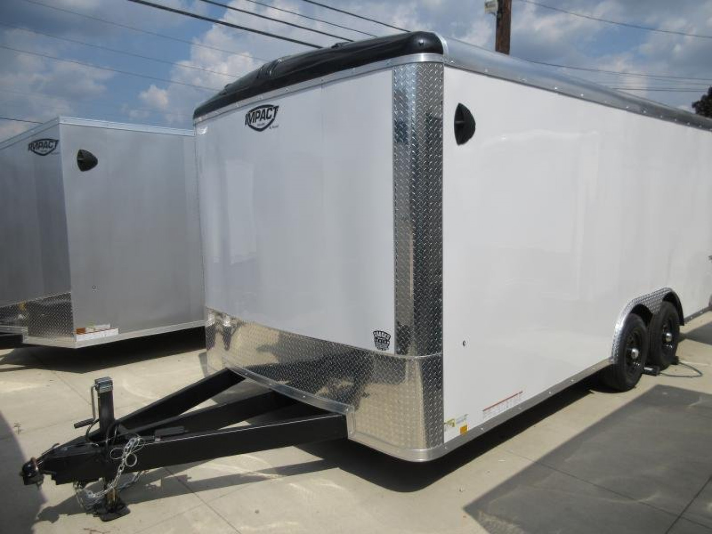 New 2024 Impact Trailers 8.5'X18' TREMOR ROUND TOP ROUND FRONT RAMP DOOR Cargo / Enclosed Trailer