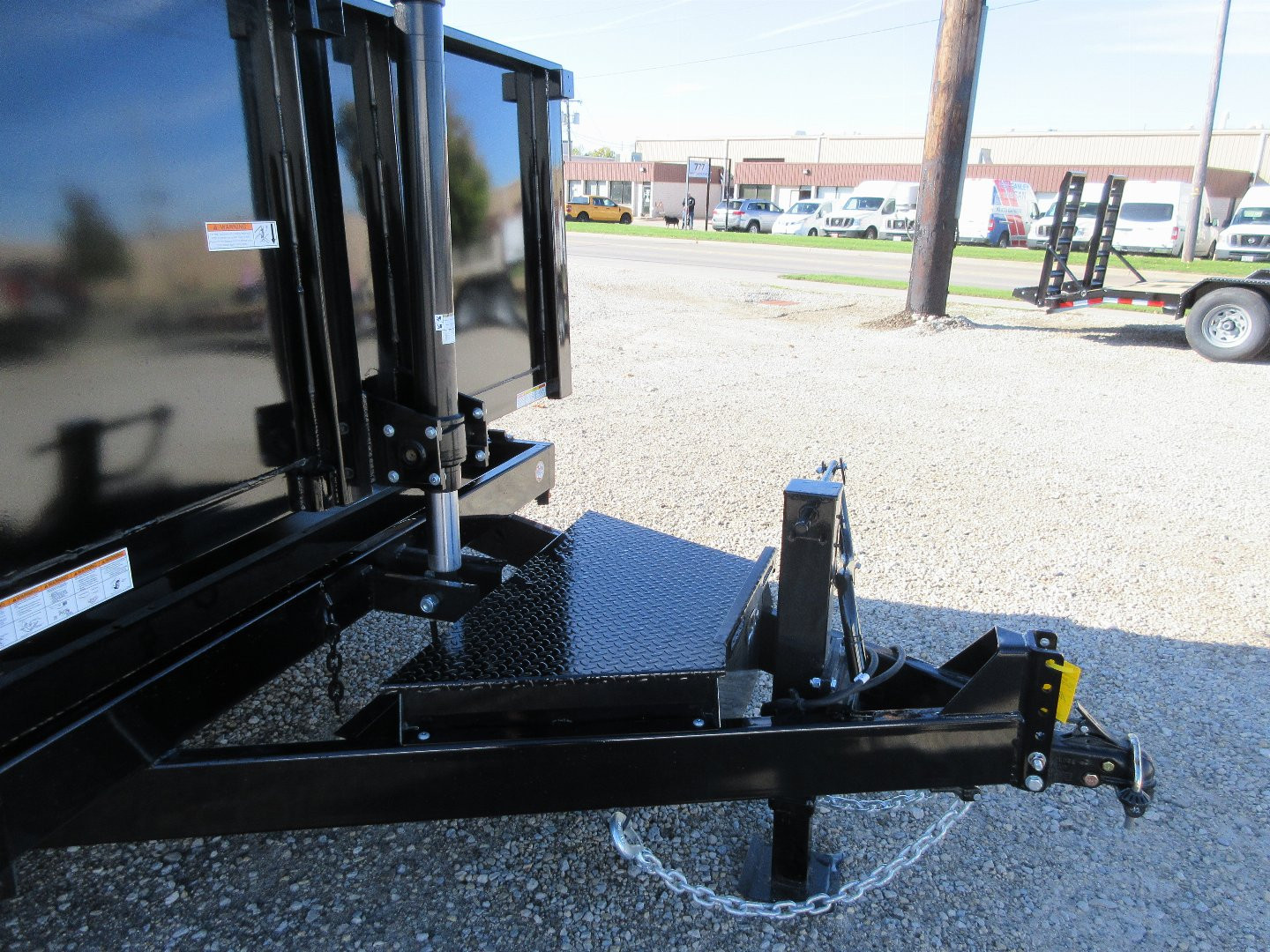 New 2025 Sure-Trac 82 IN x 14 HD Low Profile Dump Trailer  14K Telescopic