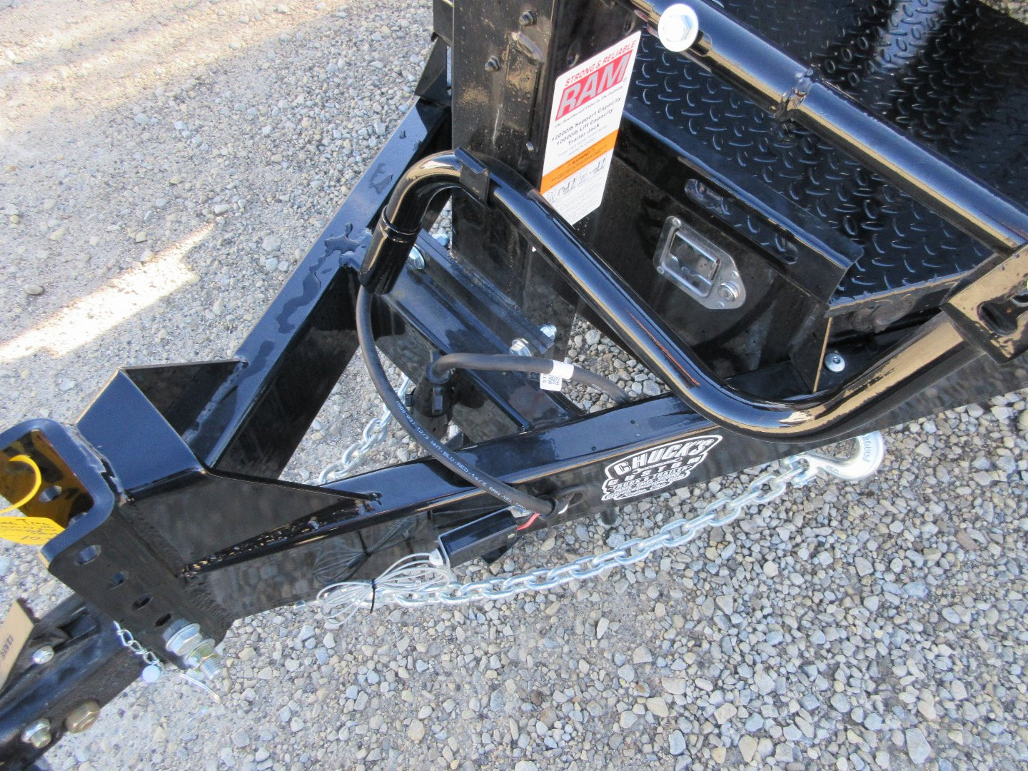 New 2025 Sure-Trac 82 IN x 14 HD Low Profile Dump Trailer  14K Telescopic