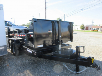 New 2025 Sure-Trac 82 IN x 14 HD Low Profile Dump Trailer  14K Telescopic