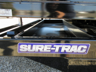 New 2025 Sure-Trac 82 IN x 14 HD Low Profile Dump Trailer  14K Telescopic