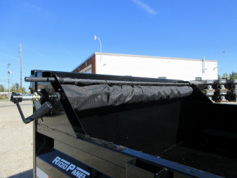 New 2025 Sure-Trac 82 IN x 14 HD Low Profile Dump Trailer  14K Telescopic