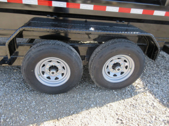 New 2025 Sure-Trac 82 IN x 14 HD Low Profile Dump Trailer  14K Telescopic