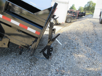 New 2025 Sure-Trac 82 IN x 14 HD Low Profile Dump Trailer  14K Telescopic