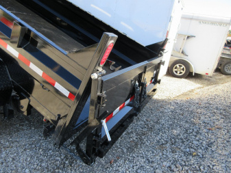 New 2025 Sure-Trac 82 IN x 14 HD Low Profile Dump Trailer  14K Telescopic