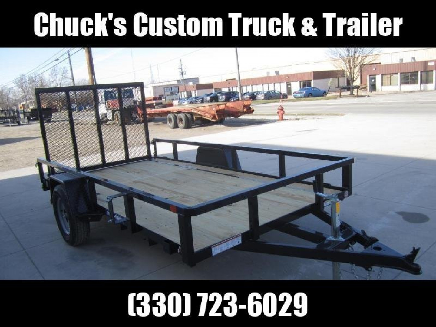 New Sure-Trac 6 X 12 Tube Top Utility  3K idler