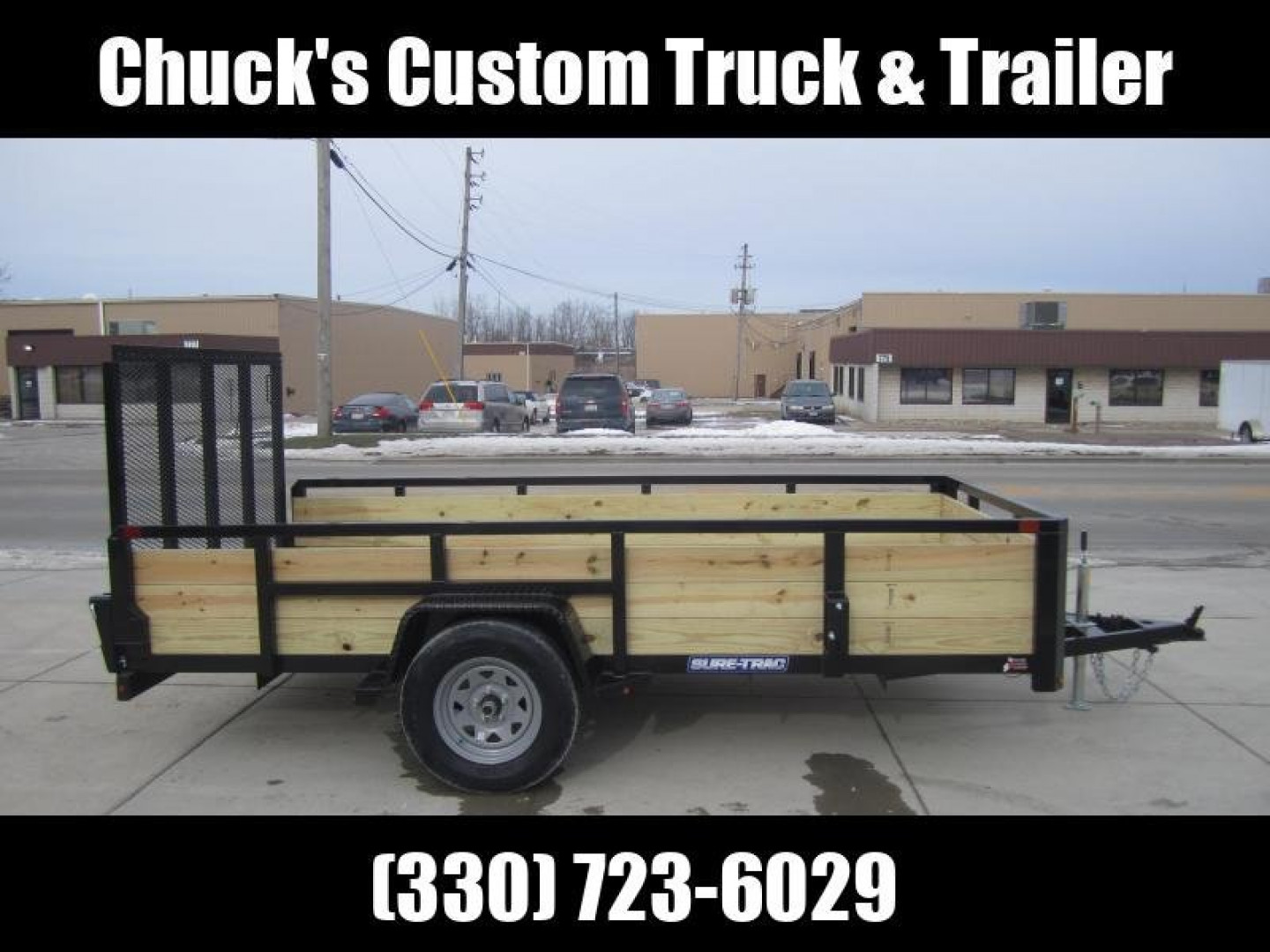 New Sure-Trac 6 X 12 Tube Top Three Board  3K Idler