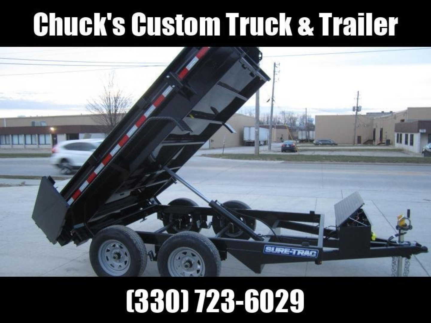 New Sure-Trac 62in x 10 LProfile Dump 7K Single Ram