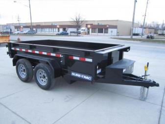 New Sure-Trac 62in x 10 LProfile Dump 7K Single Ram