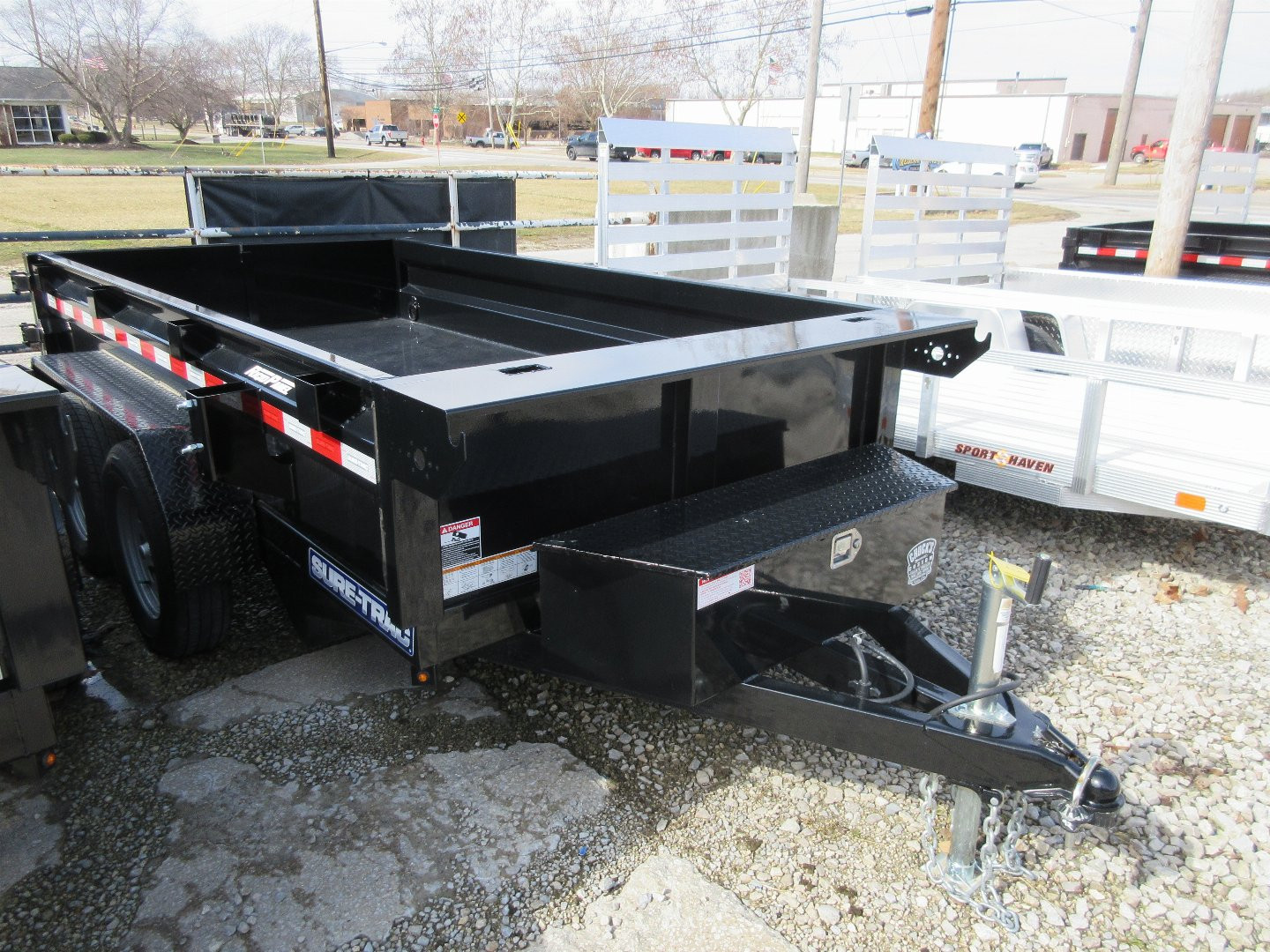 New Sure-Trac 62in x 10 LProfile Dump 7K Single Ram