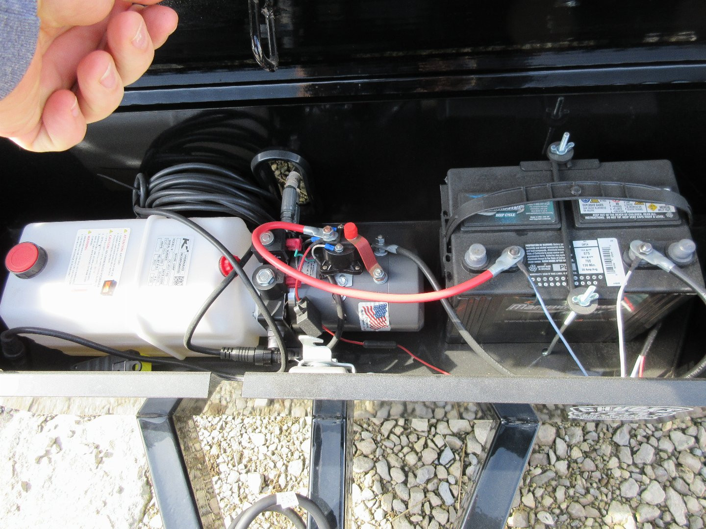 New Sure-Trac 62in x 10 LProfile Dump 7K Single Ram