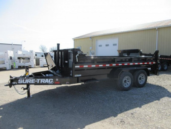 New Sure-Trac 7 X 14 Pro Series Telescopic Dump  15.4K