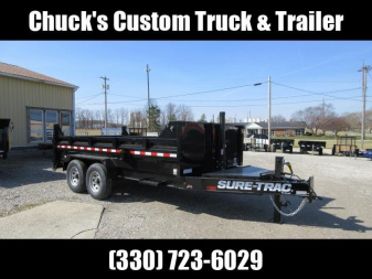 New Sure-Trac 7 X 14 Pro Series Telescopic Dump  15.4K