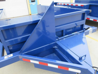 New 2024 Air Tow 75"X14' HYDRAULIC DROP DECK UTILITY BED TRAILER Specialty Trailer