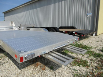 New 2024 Sport Haven 18' CAR HAULER ALUMINUM AOCP DELUXE Car Hauler